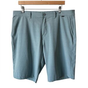 TravisMathew Golf Shorts Size 38 Blue Performance Stretch NWOT
